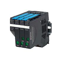 E-T-A Circuit Breakers REX12-TA2-107-DC24V-1A/1A Electronic 508, 1P, DM, 24VDC, 2CH, 1A/1A, No Comm