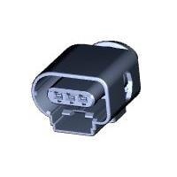 AMP Connectors - TE Connectivity 1823679-1 ກອງປົງ 3POS,AMP MCP1.5K,REC HSG,ASSY