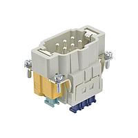 HARTING 09330062678 ອິນເຊີດ Han 6ES Press ອິນເຊີດຜູ້ຊາຍ (ມີ PE Press)