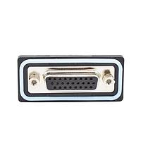 NorComp HDF-R26-213L461 ຂໍ້ມູນສູງ D-Sub Connectors 26 pin R/A solder F FL 4-40 thrd brkt