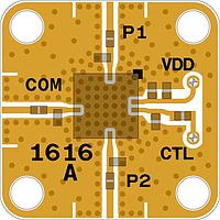 Quantic X-Microwave XM-C6G1-0404D ບອດປະເມີນຜົນ Switches, ADRF5130BCPZSMT