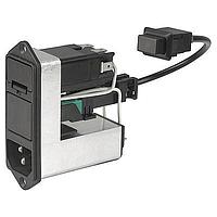Schurter CD23.4101.151 ໜ້າທາງເຂົ້າ CD PWR ENTRY MODULE ມີຕົວກັ້ນເສື້ອ 2A