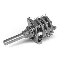 Electroswitch D2D0606N ສະຫນັບສະຫນູນການຫຼຽນ ROTARY SWITCH 6 POLE 550mA