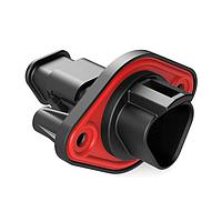 Amphenol SINE Systems AT04-3P-PM16 ປະຕູຮັບ 3 ຕຳແໜ່ງ, ປະຕູຮັບ, ການຕິດຕັ້ງບົດ, ການກວດສອບຕົວເອງ, ການປິດກະດານຂະໜາດຫຼຸດ, ການປົກປ້ອງການດຶງ