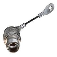 Trompeter / Cinch Connectivity Solutions RFI377-13-D3 ເຄື່ອງສົມບັດ TRT PLG RFI Cap ມີສາຍ SS 3"