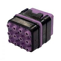 Amphenol Air LB France SIME0912PN ລະບົບຕໍ່ຕົວແບບ Modular Module ສໍາລັບຂໍ້ຕິດ crimped contacts Pin ມີການປິດປ້ອງລ້ອມ 12 contacts #20 (EN3155-014 & 015) ຈັດສົ່ງໂດຍບໍ່ມີ contact Polarization N