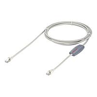 Rosenberger L99-M0044-3260-C ເຄື່ອງສາຍ Ethernet / ເຄື່ອງສາຍເຄືອກຂ່າຍ ຊຸດສາຍ RJ45 ແມ່ໂຕລະພາບສີເທາ