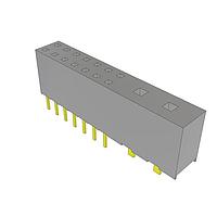 Samtec HPFC-107-01-T-D-02 ປຸ່ມສັນຍານ/ພະລັງງານ Combo Socket .100" Signal/Power Combo Socket Strip