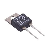 Sensata Technologies - Airpax 67F070 ທໍໂມສະຕັດອັດຕະໂນມັດການຕັ້ງຄ່າຄືນອັດຕະໂນມັດ Overmolded Automatic Reset Thermostats SUB-MIN THERMOSTAT (TO-220)