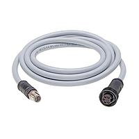 Molex 1205050107 ເສັ້ນສາຍອຸປະກອນຈັບສັນຍາ / ເສັ້ນສາຍອຸປະກອນຂັບ M12 ສາຍສອງທາງ 5 ໂພນ ຜູ້ຍິງເຖິງຜູ້ຊາຍ M12 16 AWG ສີດຳ 10m ຄວາມຍາວ