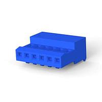 AMP Connectors - TE Connectivity 3-641192-6 ຮູງຮັບ Receptacle REC 06P C/E 26AWG ບໍ່ມີ TABS