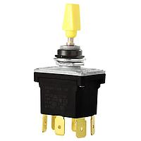 Honeywell 32NT391-7-C08 ສະຫນັບສະຫນູນ Toggle Switches TOGGLE SW STYLE C YEL MOM ON/OFF/MOMON