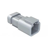 Amphenol SINE Systems ATP04-2P-EC01 ຕົວເຊື່ອມ ATP Series 2 Way Blk Recept w/End Cap