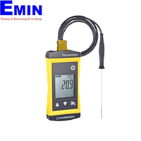 Senseca G1200-T3-WPT3 ເຄື່ອງວັດອຸນຫະພູມຕອບສະໜອງໄວ (-65.0 ... 1200.0 °C, immersion probe, Ø3 mm)