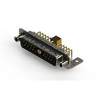 EDAC 629-21W1240-7N6 ຕູ້ຕິດຕໍ່ D-Sub ປະສົມມຸມຂວາ ຕູ້ຕິດຕໍ່ພະລັງງານ Combo D-Sub