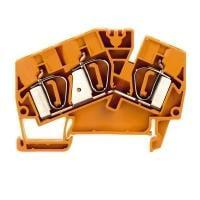 Weidmuller 1771430000 ບລັອກຕິມເນີລະບົບລົດ DIN ZDU 6-2/3AN OR