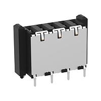 ERNI - TE Connectivity 354267-E ຕົວເຊື່ອມ MicroSpeed5FemalePower Blind MateSMDTHR8