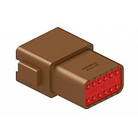 Amphenol SINE Systems AT04-12PD ຕົວເຊື່ອມ AT Series Recpt 12 Way Enhanced D Key