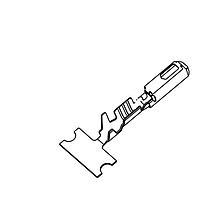 AMP Connectors - TE Connectivity 5-968221-1 Quick Connect MQS0,63 Sn rec CB unseal. 0,5-0,75