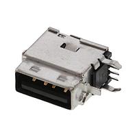 Molex 89485-8001 ຕົວເຊື່ອມ USB Type A USB Type A Recept Single Upright R/A