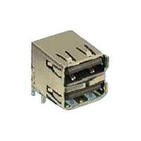 Amphenol FCI 72309-7024BLF ຕົວເຊື່ອມ USB Type A 8P RA DBL STACK TYPE A RECEPTACLE