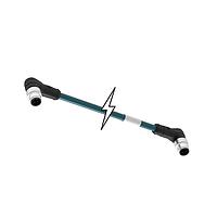 Molex 1201080024 ເສັ້ນສາຍເຊນເຊີ / ເສັ້ນສາຍອັກຊວເຕີ MIC D-CODE M/ME 90/90 4P 10M