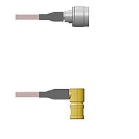 Amphenol Custom Cable Q-2M03T000R006i ສາຍສັນຍານ RF N-SP/SMB-RP G316D 6I