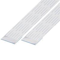 GCT (Global Connector Technology) 10-17-A-0228-C-4-08-4-T ເສັ້ນສາຍຕໍ່ລົງ FFC / FPC 1mm Pitch FlatFlexCable, 17Contact, Conductor SameSide, Len228mm/9in, Tin Plt