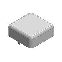 Masach Tech MS135-20S-NS ປ້ອງກັນ EMI/RFI, ຊິ້ນດຽວ 13.5 x 13.5 x 5mm ປ້ອງກັນ RF/EMI ຊິ້ນດຽວ ດຶງບໍ່ມີຕໍ່ຕ່າງ (ນິເຄວ/ເສີງ)