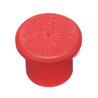 Essentra Components D1/2A ອຸປະກອນເສີມ FLANGED CAP - CONNECTOR:LDPE ແດງ