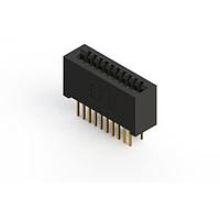 EDAC 392-020-540-201 ປຸ່ມຊ່ອງ 20P .100" x .200" ສີດຳ