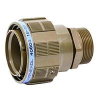 Amphenol Socapex 40422 ຝາຫຼັງ MIL Spec ວົງມົນ 8 ຕຳແໜ່ງການເຂົ້າລະຫັດ MET CIR BACKSHELL