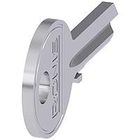 SIEMENS 3SU19500FC800AA0 ກູ້ລອກ Key Lock 455 KEY RONIS LOCK NO. 455