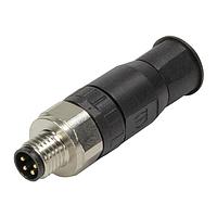 HARTING 21023591301 ສະກຣູ M8 ຕົວຕົວຕົວຕົວຕົວ 3P-M-STR A-CODED