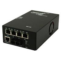 Lantronix S6120-1014-SA ຕົວແປສື່ສານ Media Converters 4x T1/E1 ION ມີ ETHERNET ໄປ FIBER, SM SC, 20KM