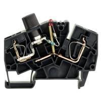 Weidmuller 1879750000 ບລອກຕໍ່ສາຍບົດບັດ DIN Rail ZSI 6-2 2X2.5/G20/LD4