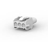 AMP Connectors - TE Connectivity 1-480701-0 ຮູງບ້ານ Receptacle CAP HOUSE 3 POS