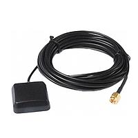 Abracon APAMP-123 ເຄື່ອງຮັບສະຫນອງສຽງສຽງພາຍນອກ Active Antenna External Puck Magnetic Mount SMA Male