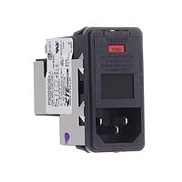 P&B PS00SDSXA ການເຂົ້າ 10A ຟິວສຄູ່ ຕິດຕັ້ງແບບກົດເຂົ້າ