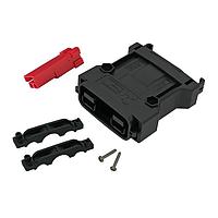 Anderson Power Products SBSX75A-REC-KIT-RED ຊຸດຕິດຕໍ່ພະລັງງານຫນັກ SBSX-75A RECEPTACLE KIT, ສີແດງ SIGNAL