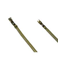 JST Commercial ASSUHSSUH28W51 ສາຍສົ່ງສີຂາວ Pre-Crimped 28 AWG ຈາກປະຕູສົ່ງໄປປະຕູສົ່ງ ປົດດ້ວຍຕິນ