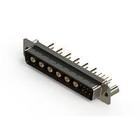 EDAC 627-13W6224-7TB ຕົວເຊື່ອມຕໍ່ Mixed Contact D-Sub Connectors Vertical Combo Dsub