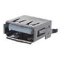Amphenol CONEC 33UBAD-04SW12R ຕົວເຊື່ອມ USB Type A USB TYPE A 4P FEMALE SMT CONNECTOR