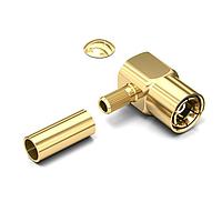 Wurth Elektronik 61636021110320 ຕົວເຊື່ອມສາຍເຄື່ອງ WR-SMB 1000V 50Ohms ປລັກມຸມຂວາຂອງສາຍເຄື່ອງ