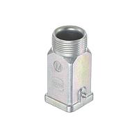HARTING 19620031421 ຮອດເຮັດແລະກອງສາຍໄຟ 3A EMC Hood Top Entry, ການສ້າງຕໍ່ຕ້ານຕ່ຳ, ມີກະບອກສາຍສໍາລັບ 6-12mm