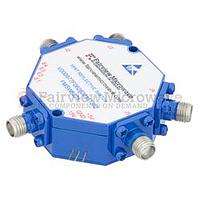 FairviewMicrowave FMSW6223, Field Replaceable SMA SP4T PIN Diode Switch (50 Ohm, 500MHz - 18 GHz, +20 dBm, SMA Female)