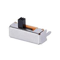 Same Sky (formerly CUI Devices) SLW-1277545-3A-RA-N-D ສະລາຍສະວິດ 12.7 x 7.5 x 4.5 mm, 3 mm ຕົວກະທົບສະລາຍສູງຂຶ້ນ, ມຸມຂວາ, ຜ່ານຮູ