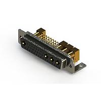 EDAC 630-36W4640-5TC ຕູ້ຕິດຕໍ່ D-Sub ປະສົມມຸມຂວາ ຕູ້ຕິດຕໍ່ພະລັງງານ Combo D-Sub