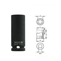 Yato YT-1036 Hexagonal deep impact socket 1/2" (16mm)
