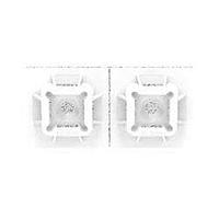 Panduit ABM100-AV-C ກວດສອບສາຍຜັນສີ່ທາງ, VHB ການຕິດຕັ້ງ, 1.0" x 1.0" (